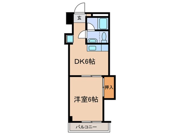 ヴィラ太秦の物件間取画像